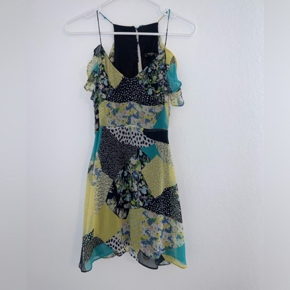 Zara Trafaluc Collection Sleeveless Multicolour Patchwork Print Dress - Picture 13 of 13